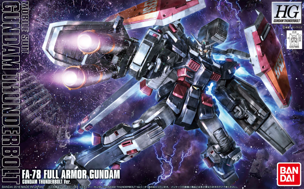 Bandai HGTB 1/144 Full Armor Gundam (Gundam Thunderbolt Anime Color Ver) - Rain City Games Bandai HGTB 1/144 Full Armor Gundam (Gundam Thunderbolt Anime Color Ver) - Rain City Games