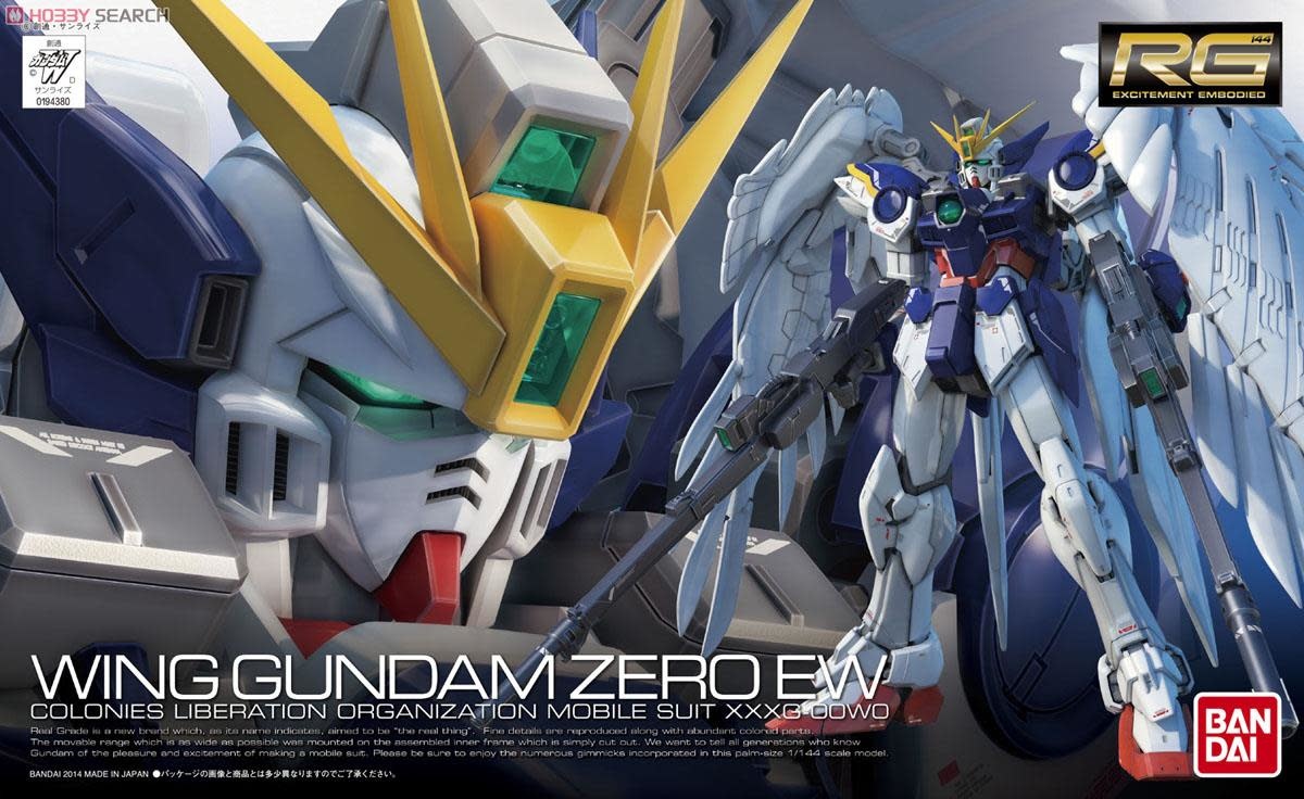 RG 1/144 Xxxg-00W0 Wing Gundam Zero Ew