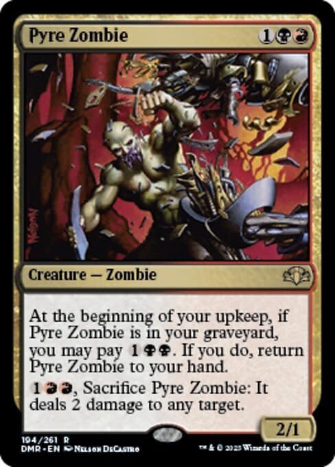 Pyre Zombie - Foil