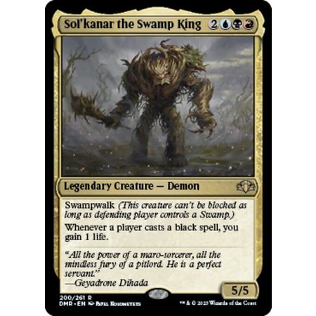 Sol'kanar the Swamp King - Foil