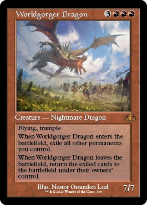 Worldgorger Dragon - Foil