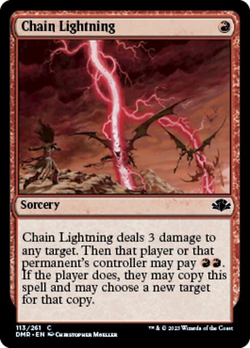 Chain Lightning - Foil