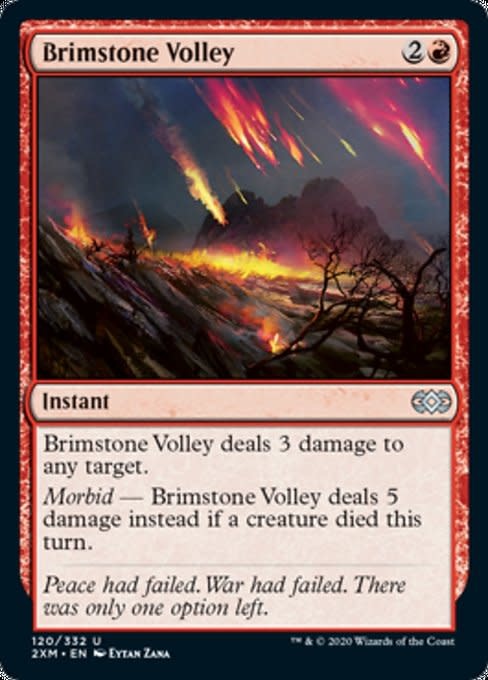 Brimstone Volley - Foil