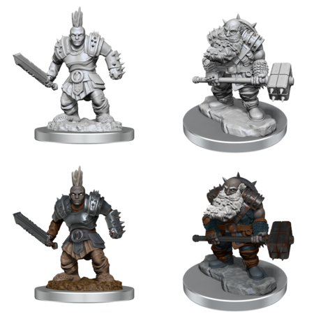 D&D Unpainted Minis - Duergar Fighters