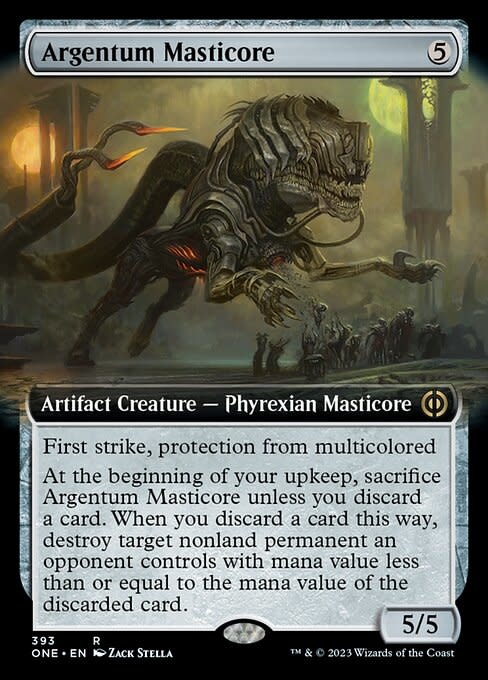 Argentum Masticore - Foil