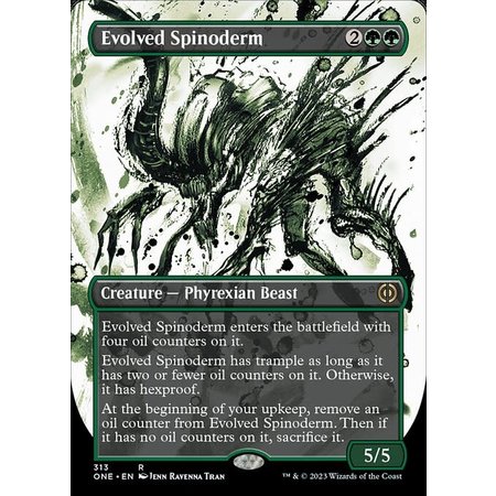 Evolved Spinoderm