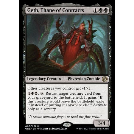 Geth, Thane of Contracts - Foil