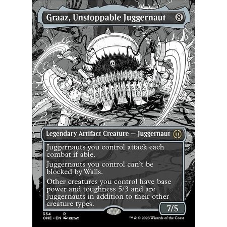 Graaz, Unstoppable Juggernaut - Foil