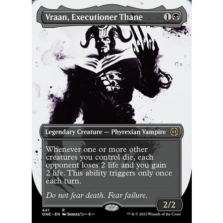 Vraan, Executioner Thane - Step-And-Compleat Foil