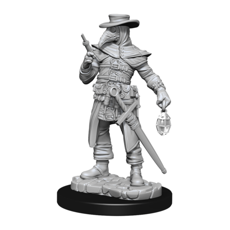 Pathfinder Battles Unpainted Minis - Plague Doctor and Cultist