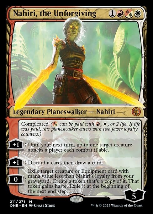 Nahiri, the Unforgiving - Foil