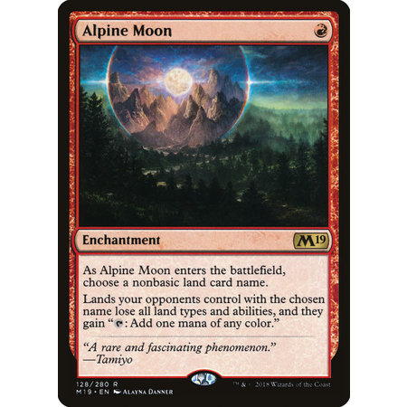 Alpine Moon - Foil