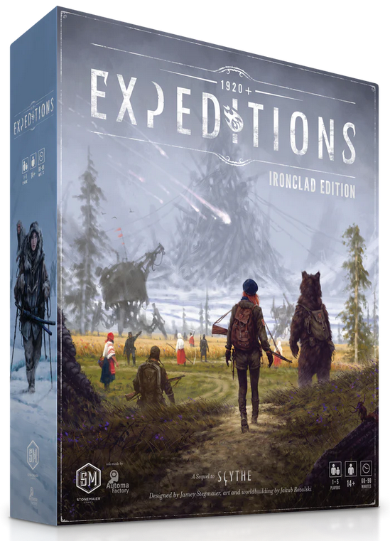 Expeditions: A Scythe Game -  Ironclad Edition