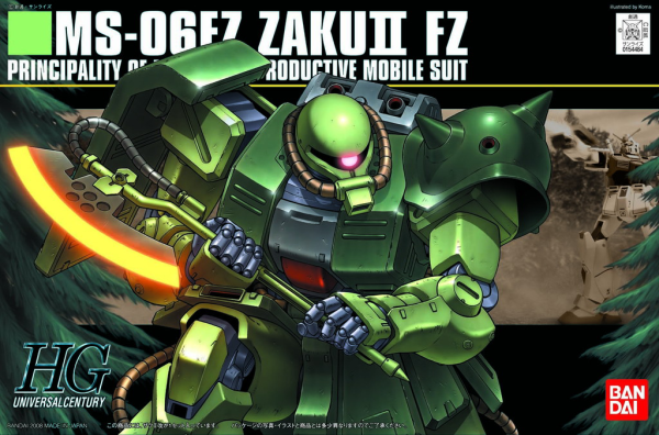 Bandai HGUC 1/144 #87 Zaku II FZ - Rain City Games Bandai HGUC 1/144 #87 Zaku II FZ - Rain City Games