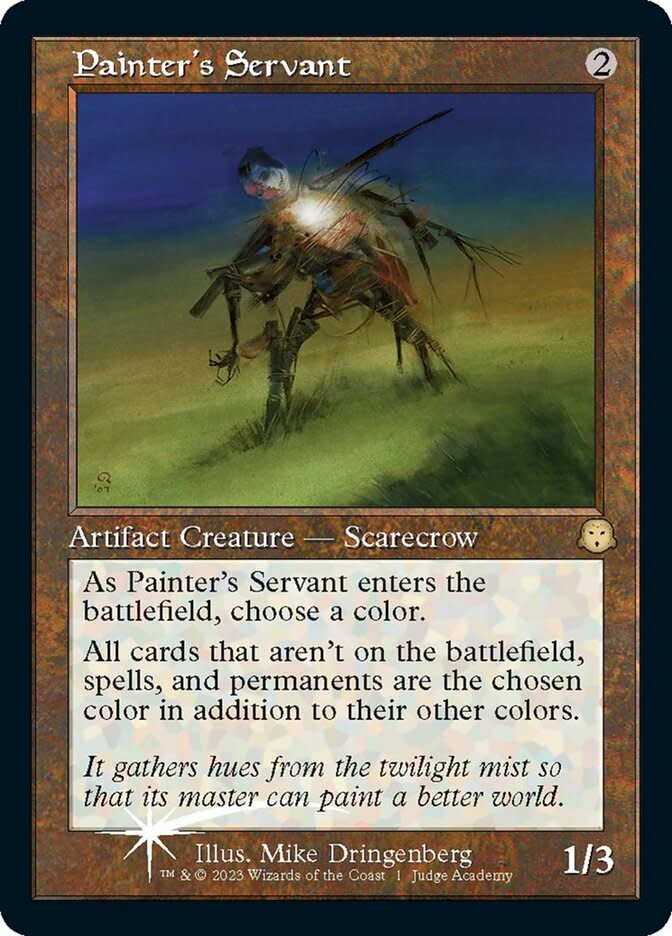 Painter's Servant - Foil - Judge Promo