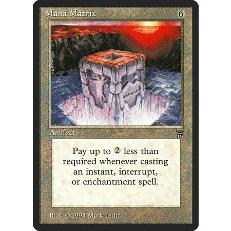 Mana Matrix (HP) - Signed