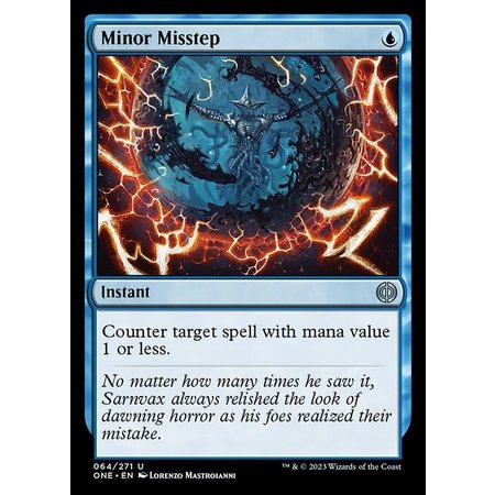 Minor Misstep - Foil