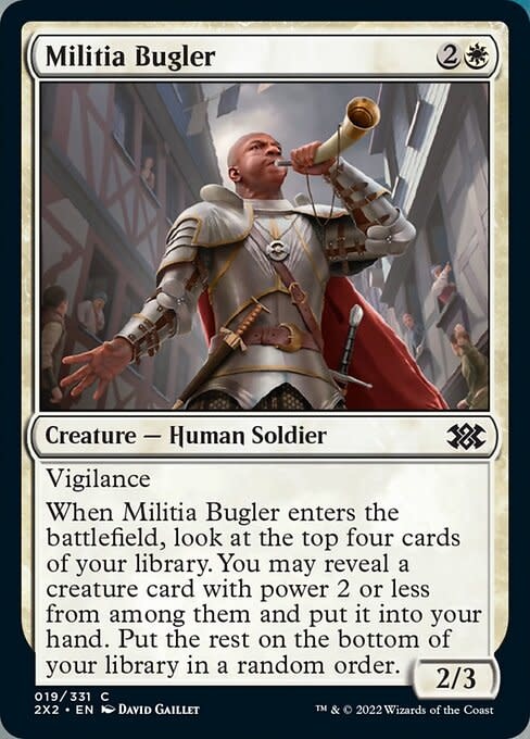 Militia Bugler - Foil