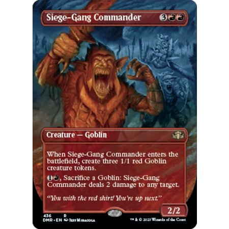 Siege-Gang Commander - Foil
