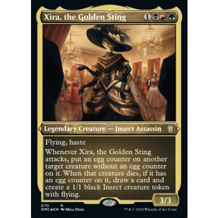 Xira, the Golden Sting - Foil-Etched