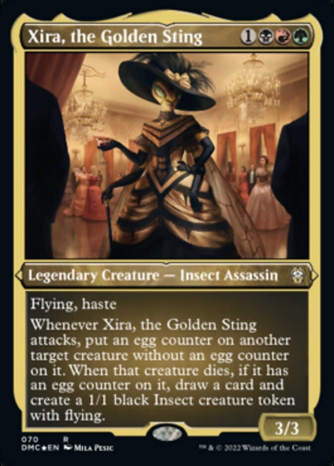 Xira, the Golden Sting - Foil-Etched