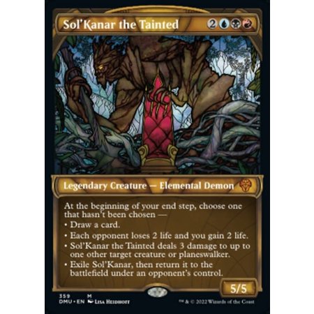 Sol'Kanar the Tainted - Textured Foil