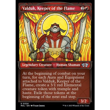 Valduk, Keeper of the Flame - Foil
