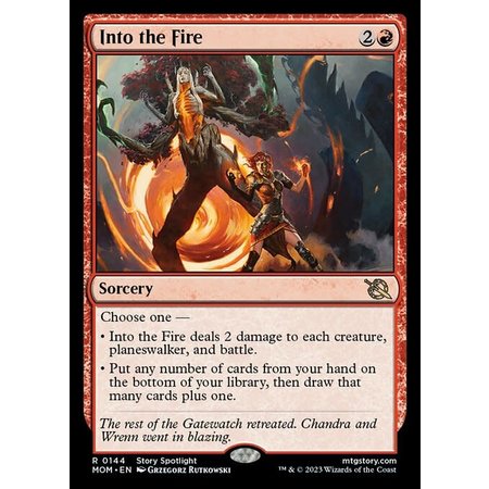 Into the Fire - Foil