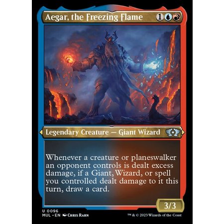 Aegar, the Freezing Flame - Foil-Etched