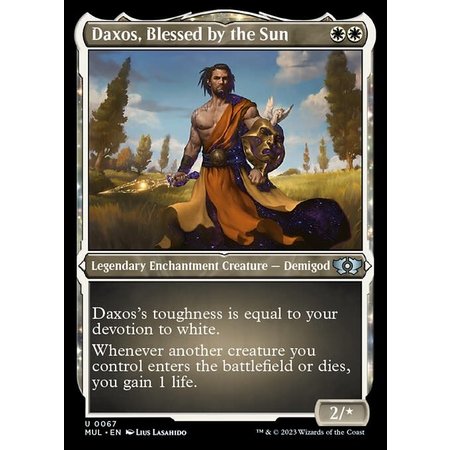 Daxos, Blessed by the Sun - Foil-Etched