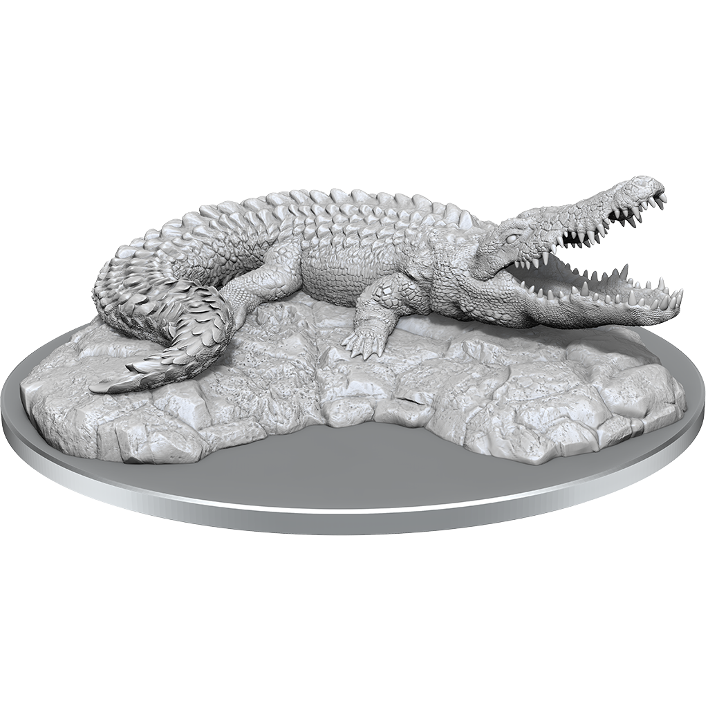 Pathfinder Battles Unpainted Minis - Giant Crocodile
