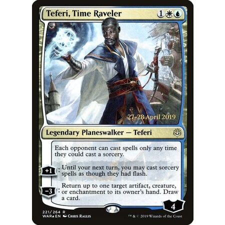 Teferi, Time Raveler - Foil - Prerelease Promo