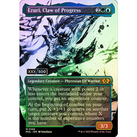 Ezuri, Claw of Progress - Foil - Serialized (213/500)