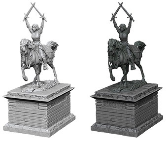Pathfinder Battles Unpainted Minis - Heroic Statue
