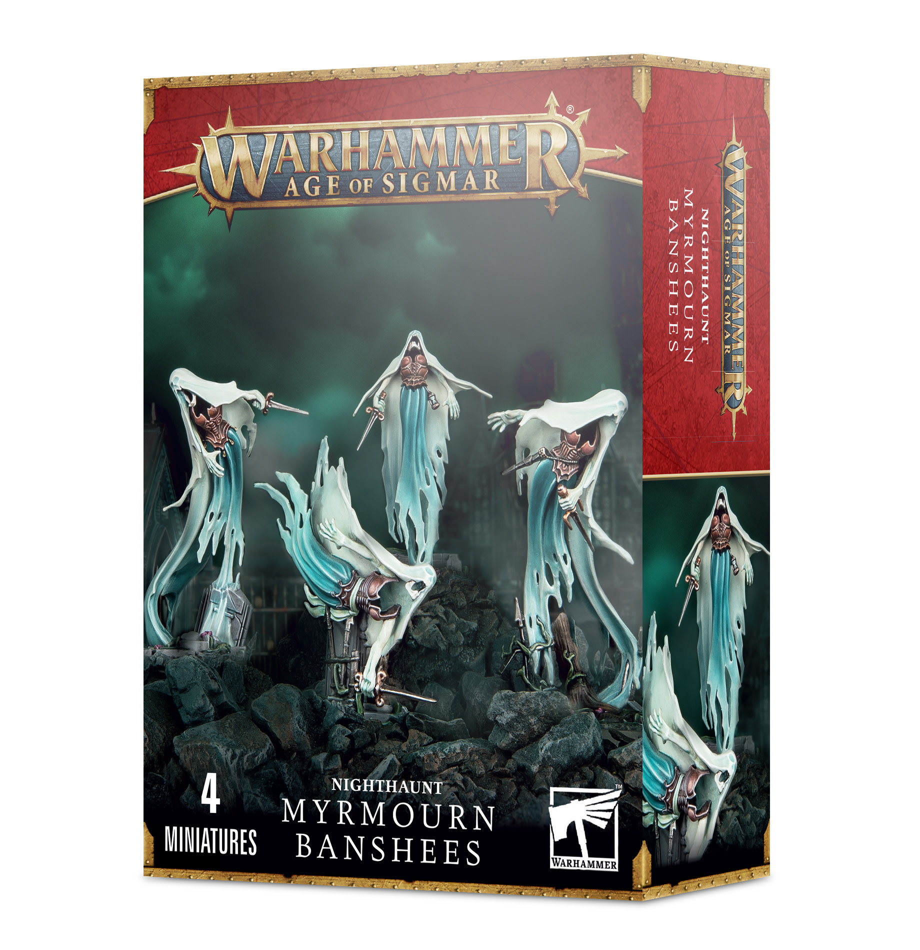 Age of Sigmar: Nighthaunt: Myrmourn Banshees