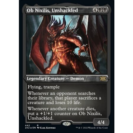 Ob Nixilis, Unshackled - Foil Etched