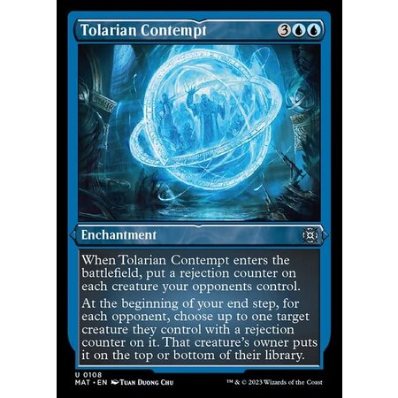 Tolarian Contempt - Foil Etched