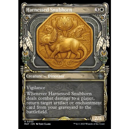 Harnessed Snubhorn - Foil