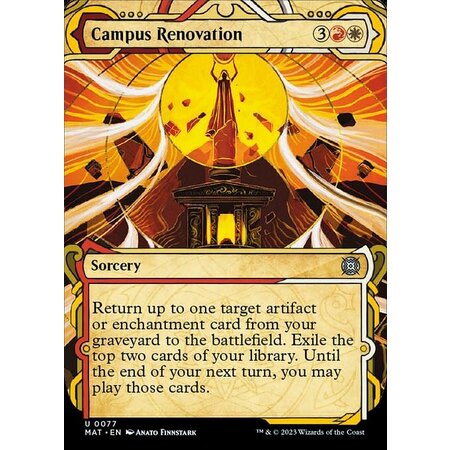 Campus Renovation - Foil