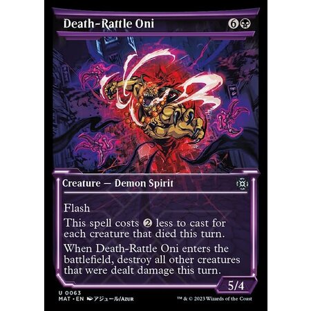 Death-Rattle Oni - Foil