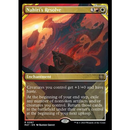 Nahiri's Resolve - Foil