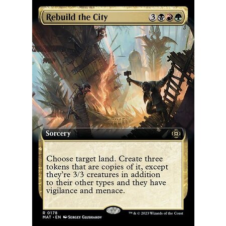 Rebuild the City - Foil