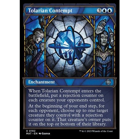 Tolarian Contempt - Halo Foil