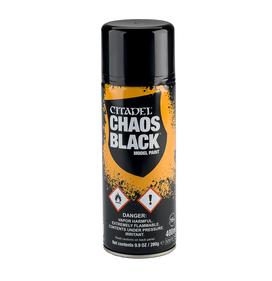 Chaos Black - Spray Can