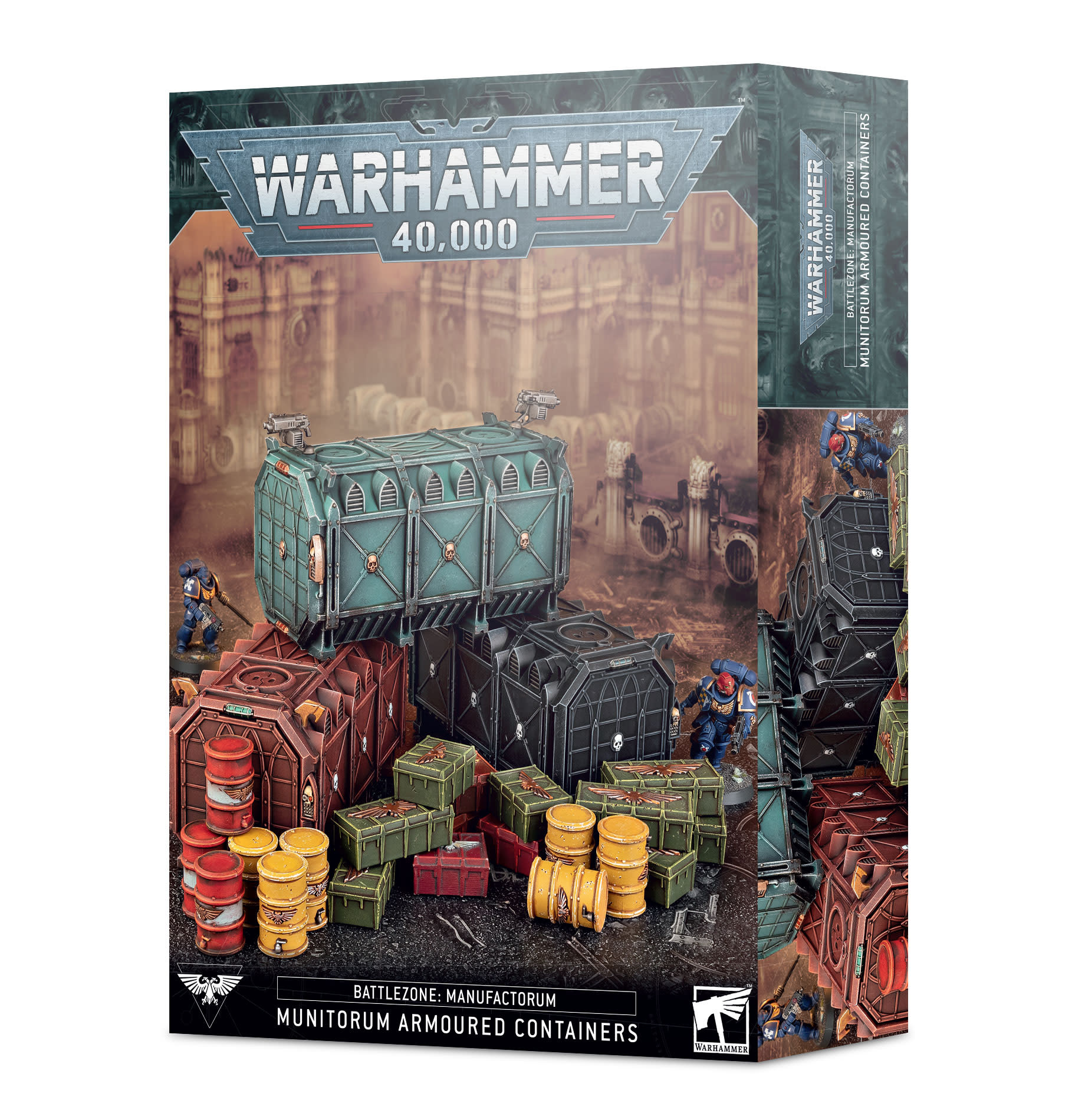 Warhammer 40,000: Battlezone: Manufactorum - Armoured Containers