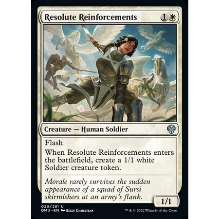 Resolute Reinforcements - Foil