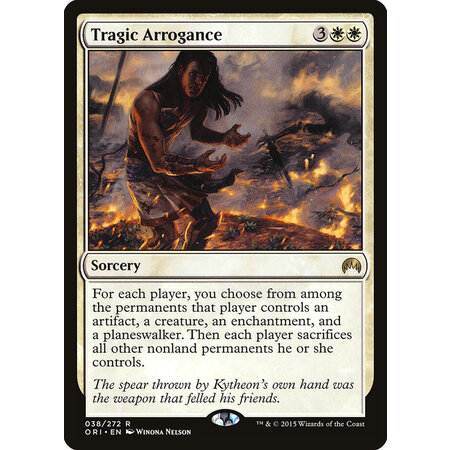 Tragic Arrogance - Foil