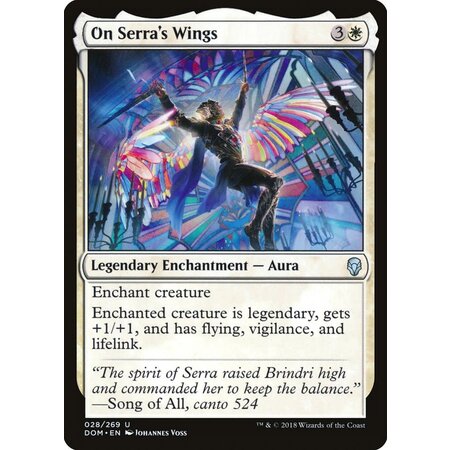 On Serra's Wings - Foil