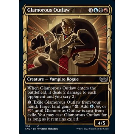 Glamorous Outlaw - Foil