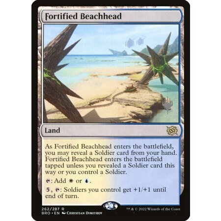 Fortified Beachhead - Foil - Promo Pack